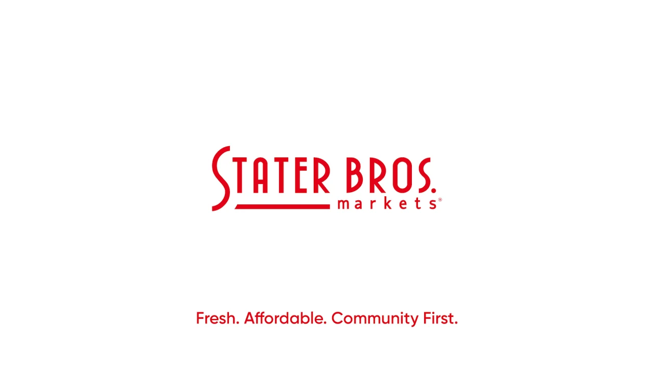 The Stater Bros. Markets logo with the tagline "Fresh. Affordable. Grocery Shopping.